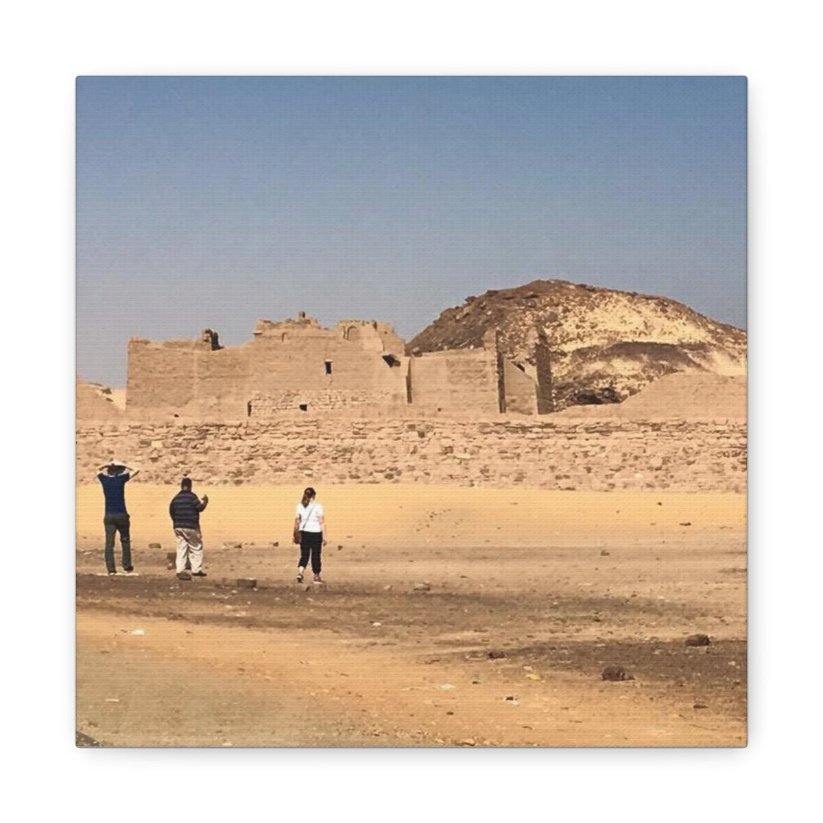 Desert Ruins Canvas