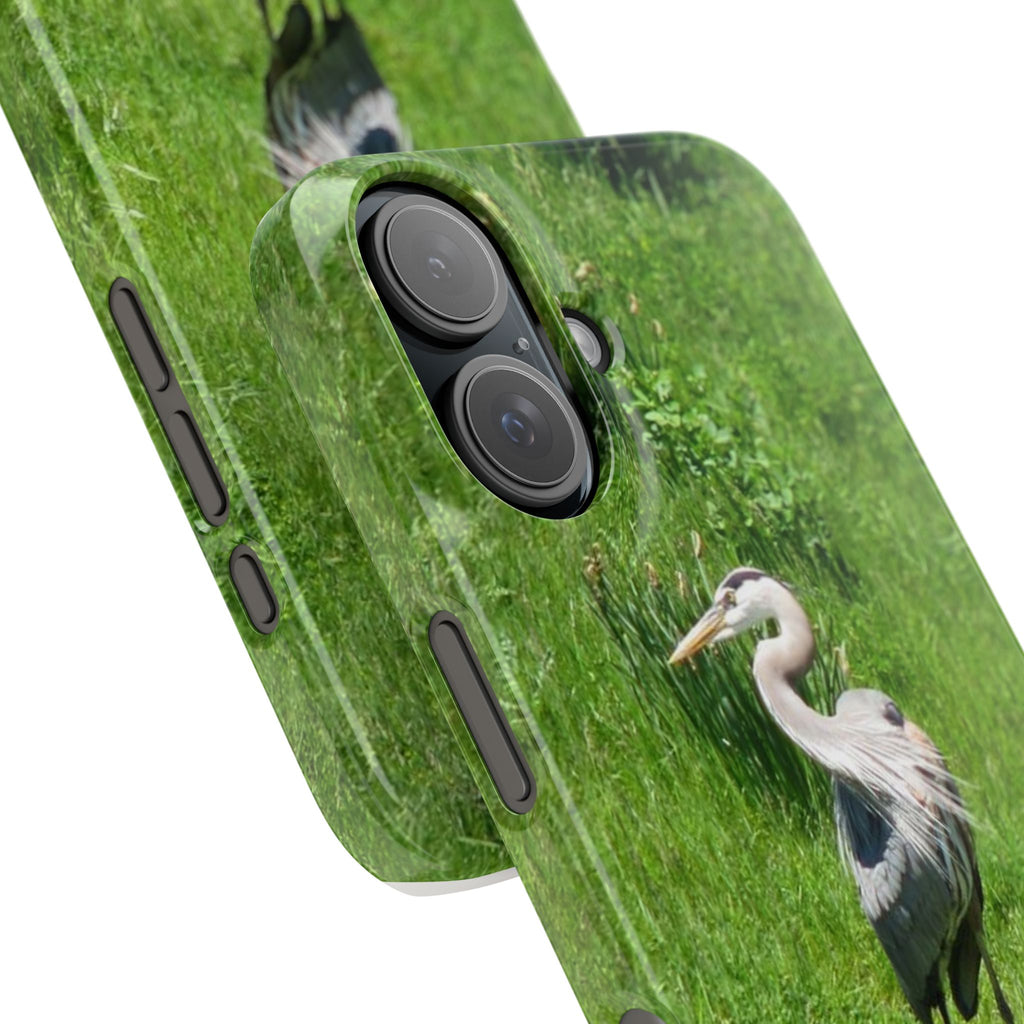 Great Blue Heron phone case | Slim Phone Cases