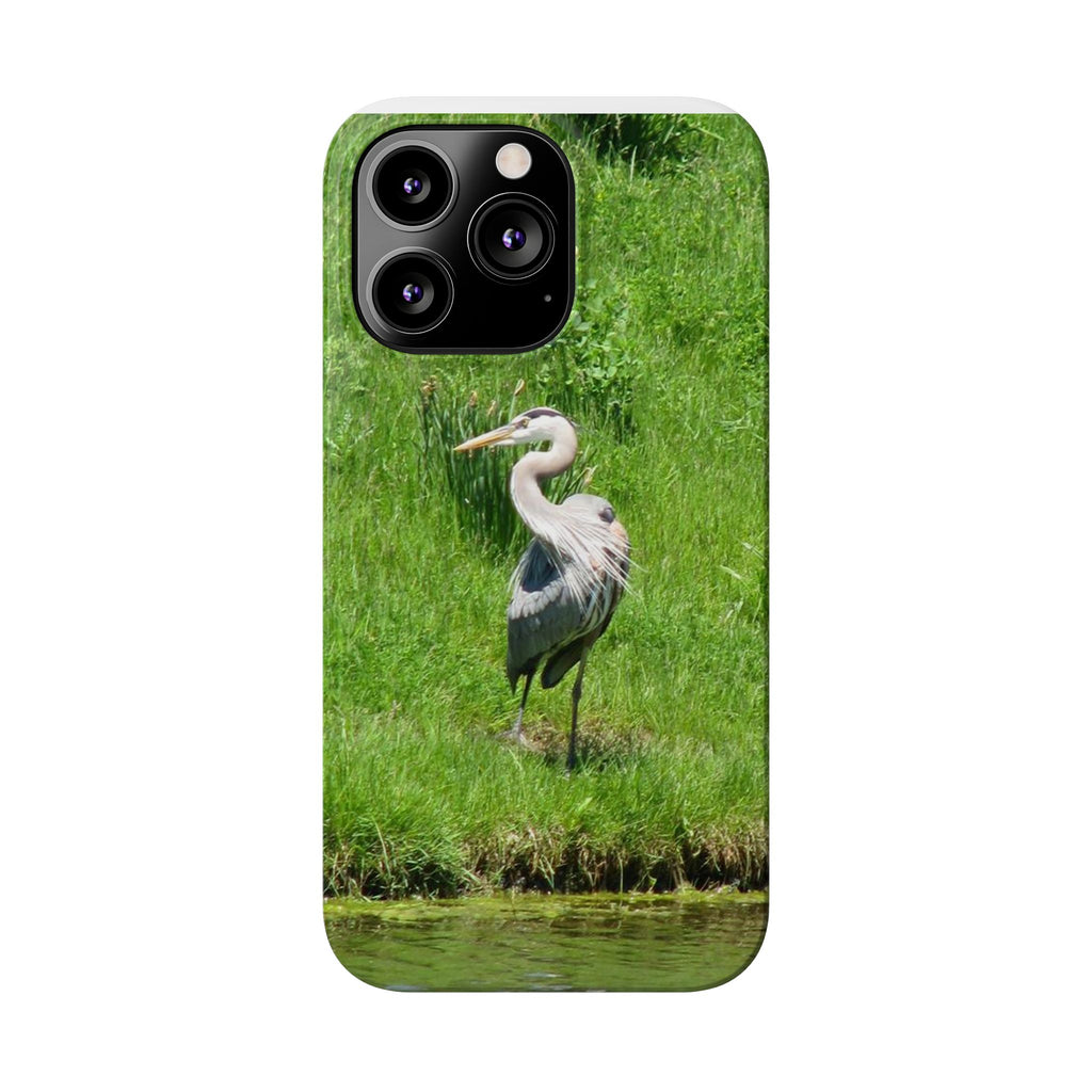 Great Blue Heron phone case | Slim Phone Cases