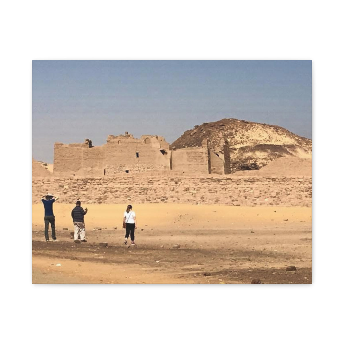 Desert Ruins Canvas