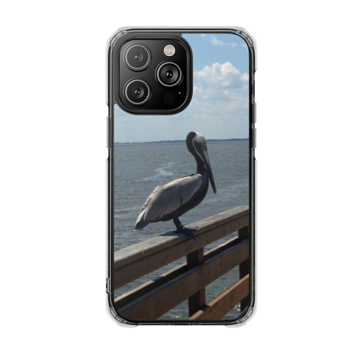 Pelican on Pier phone case | Clear Impact Case (USA)