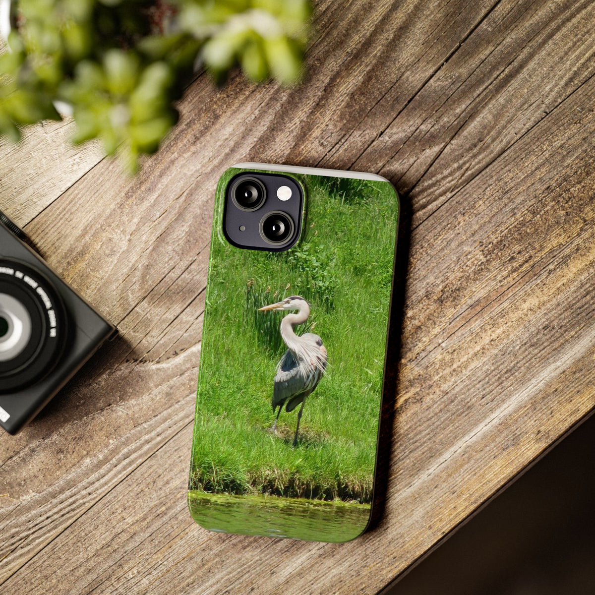 Great Blue Heron phone case | Slim Phone Cases