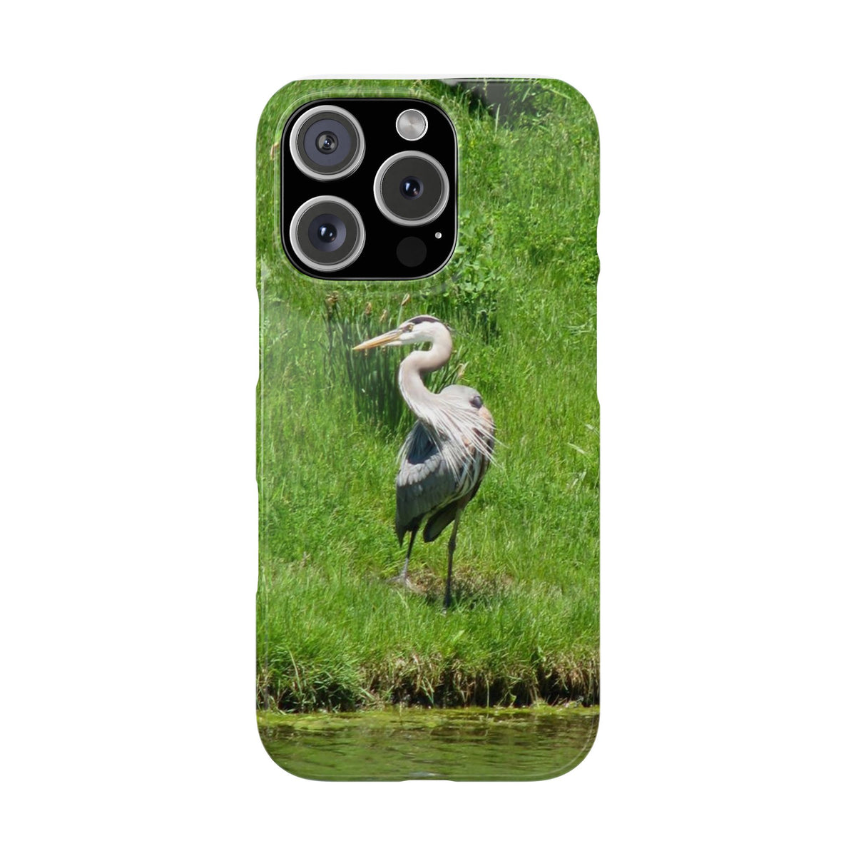 Great Blue Heron phone case | Slim Phone Cases
