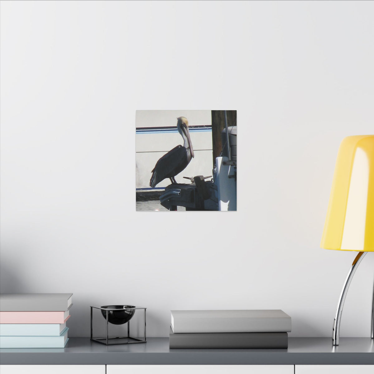 Pelican Coastal Wildlife Matte Canvas Wall Art