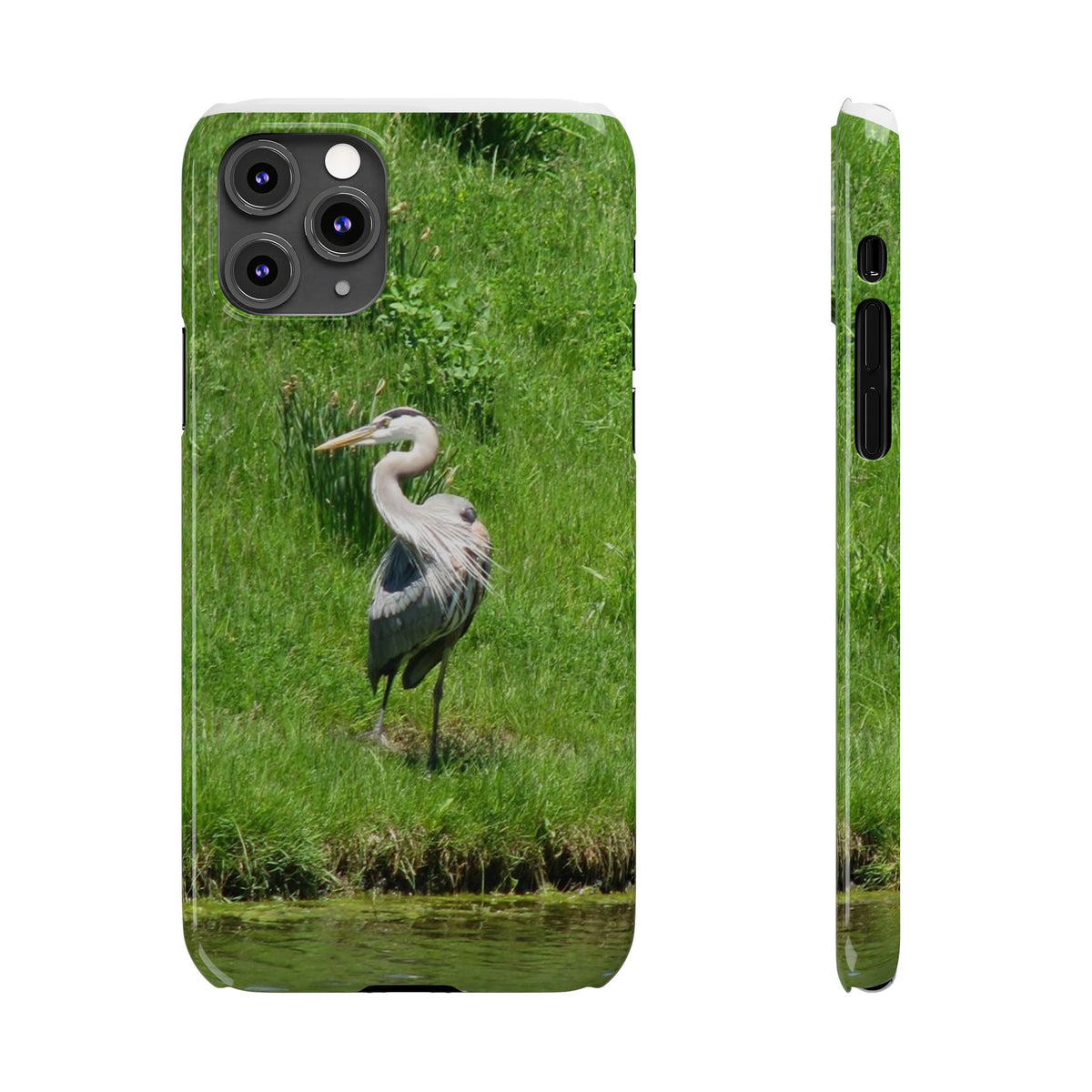 Great Blue Heron phone case | Slim Phone Cases