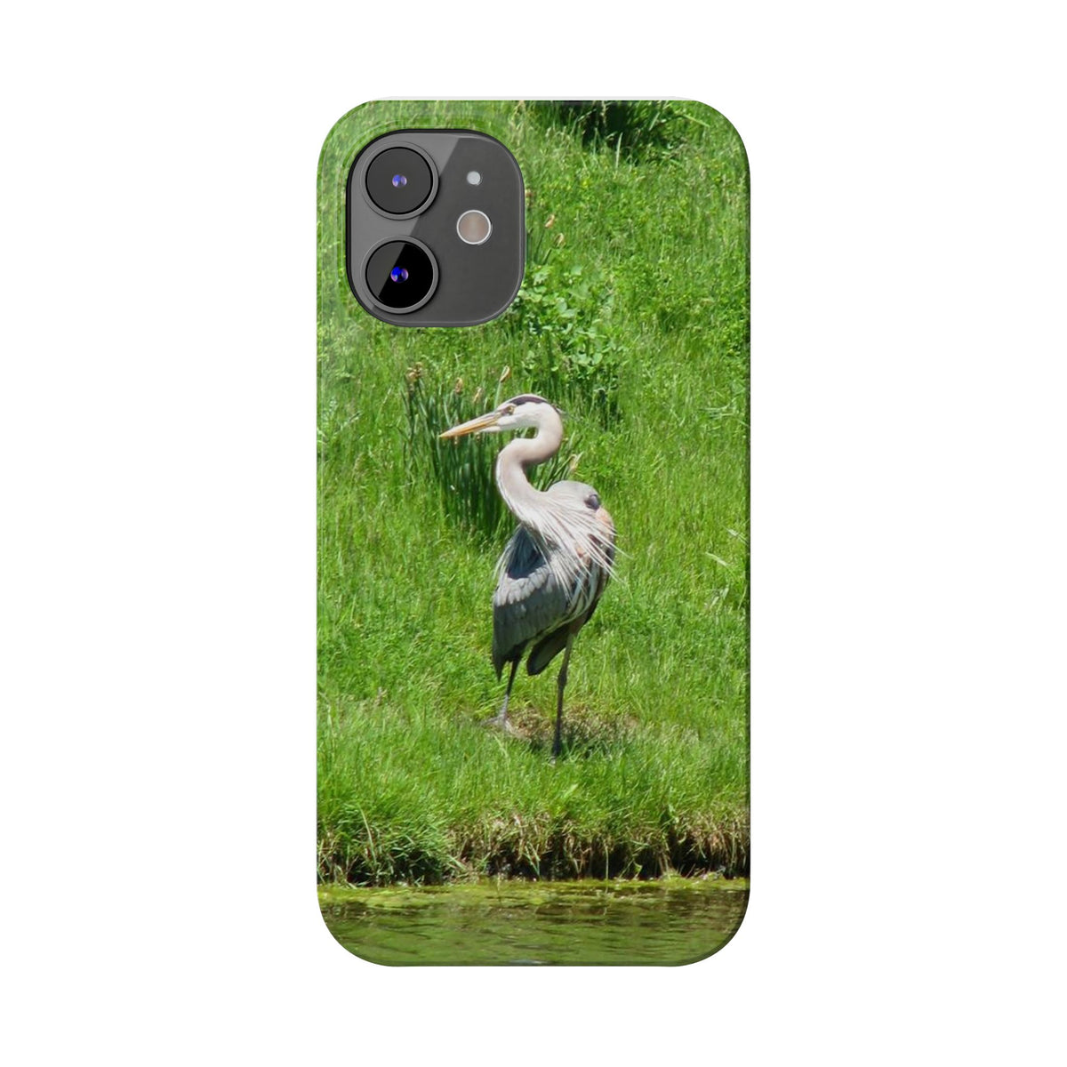 Great Blue Heron phone case | Slim Phone Cases