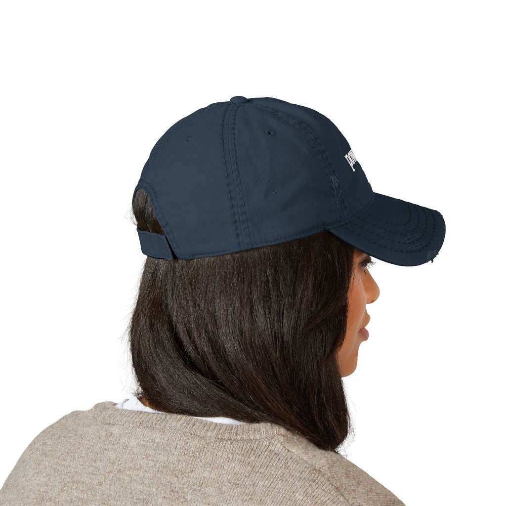 Powerful Distressed Dad Hat
