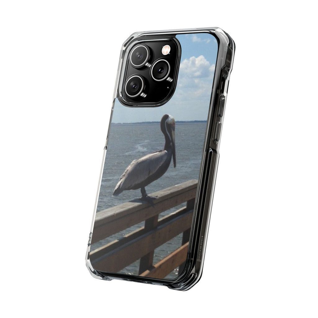 Pelican on Pier phone case | Clear Impact Case (USA)
