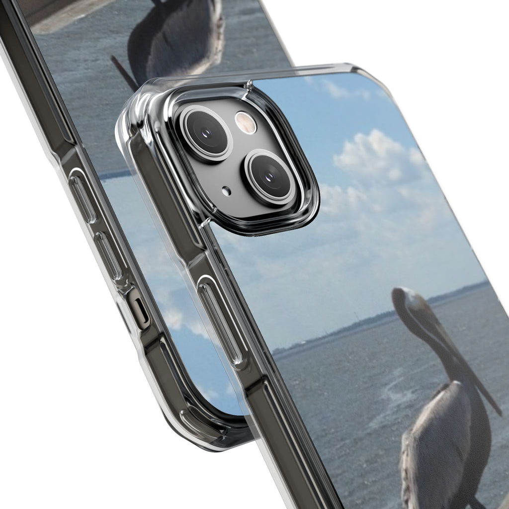 Pelican on Pier phone case | Clear Impact Case (USA)