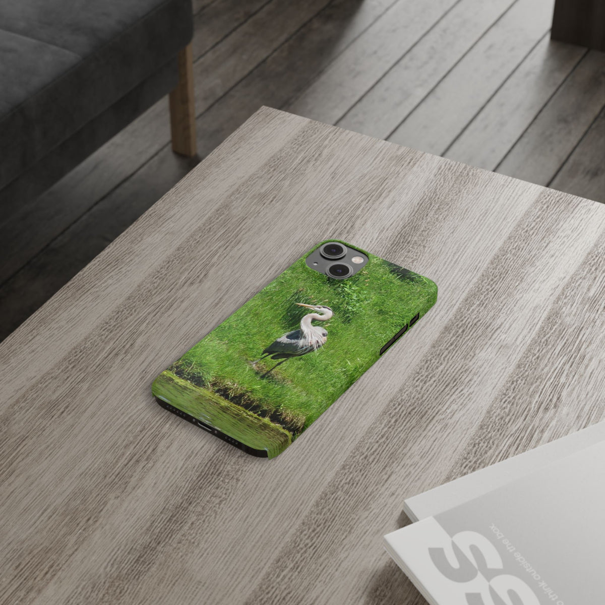 Great Blue Heron phone case | Slim Phone Cases