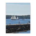 Schooner Sailboat Canvas (Rockland, Maine, USA)