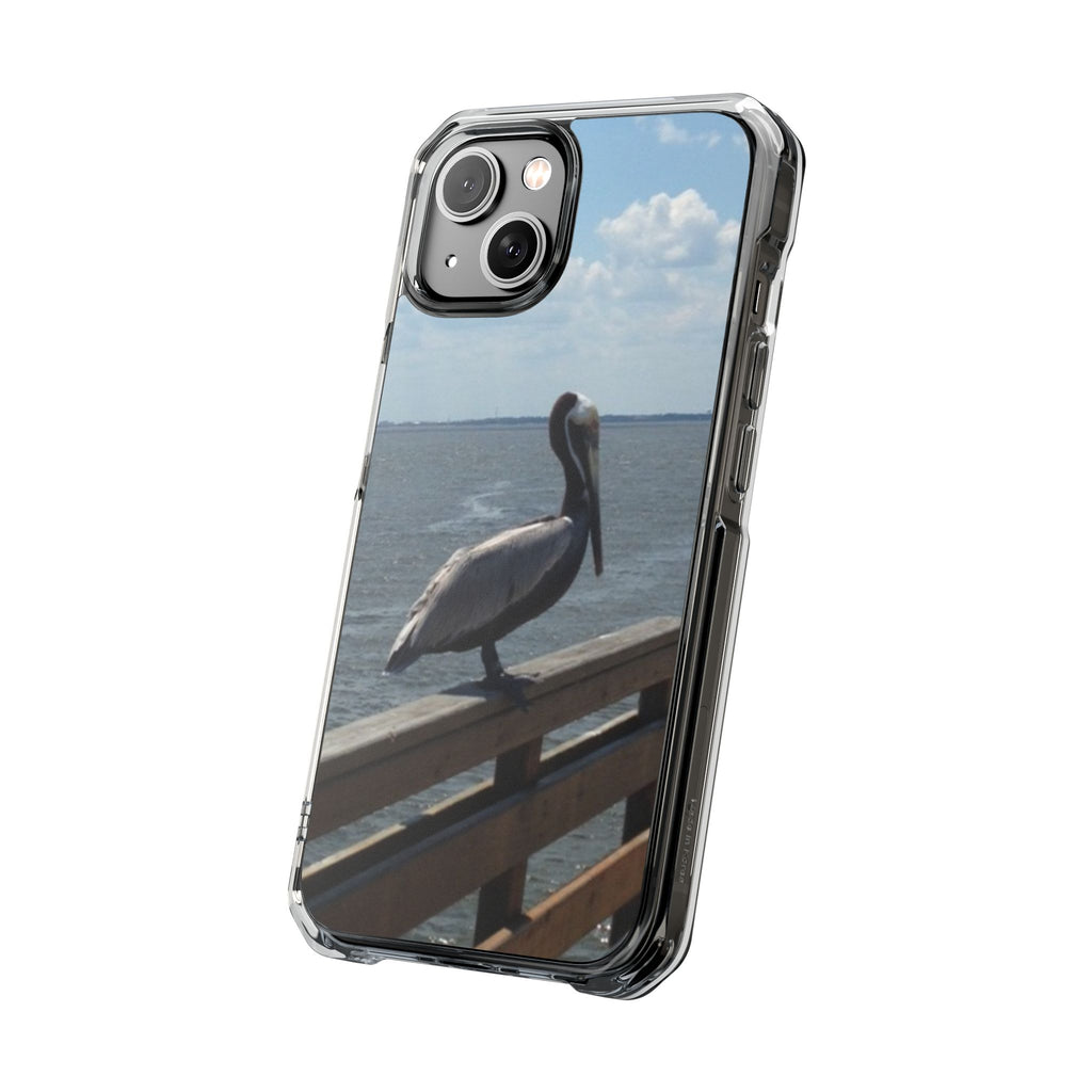 Pelican on Pier phone case | Clear Impact Case (USA)