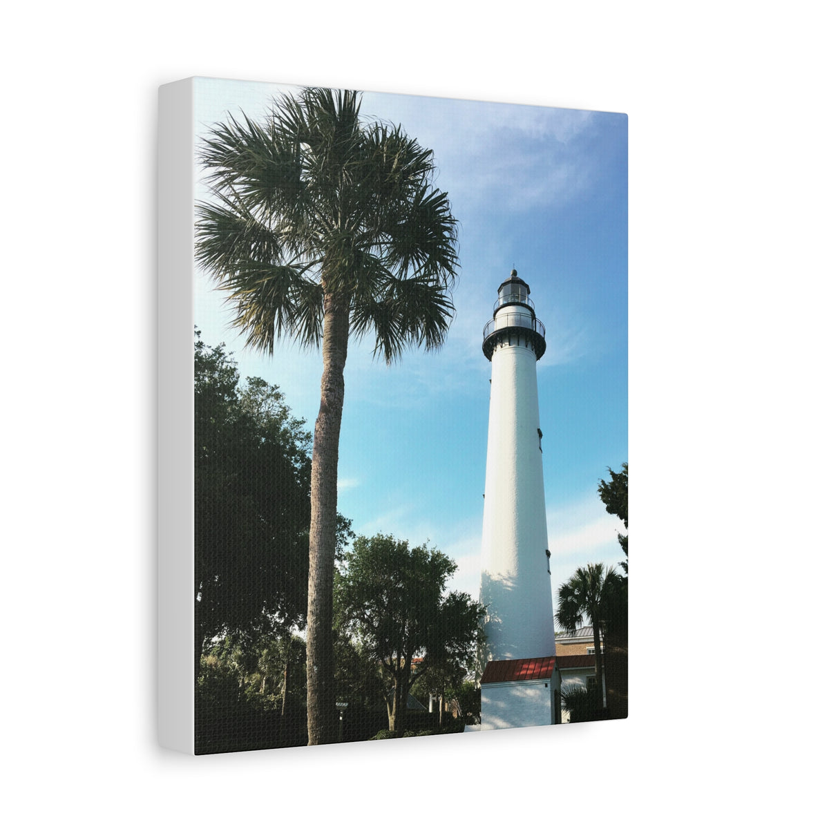 Coastal Lighthouse Photo Canvas Wall Art