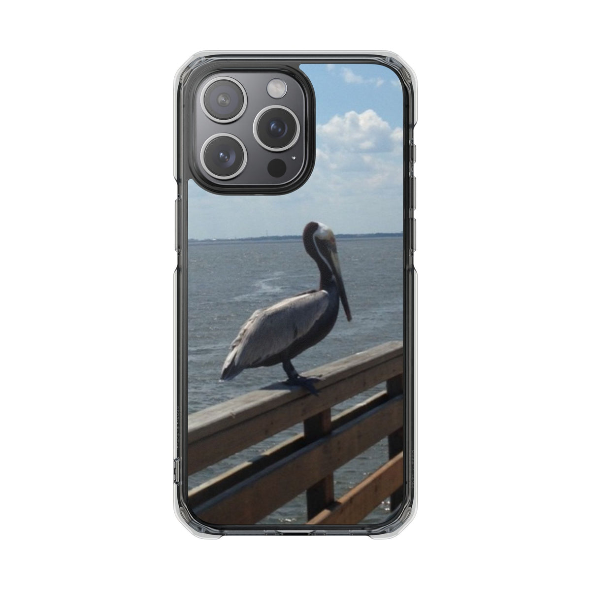 Pelican on Pier phone case | Clear Impact Case (USA)