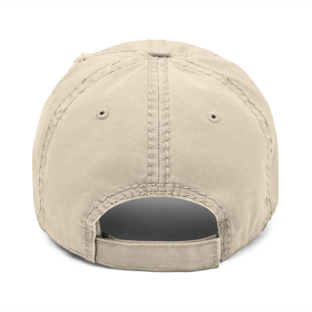 Powerful Distressed Dad Hat