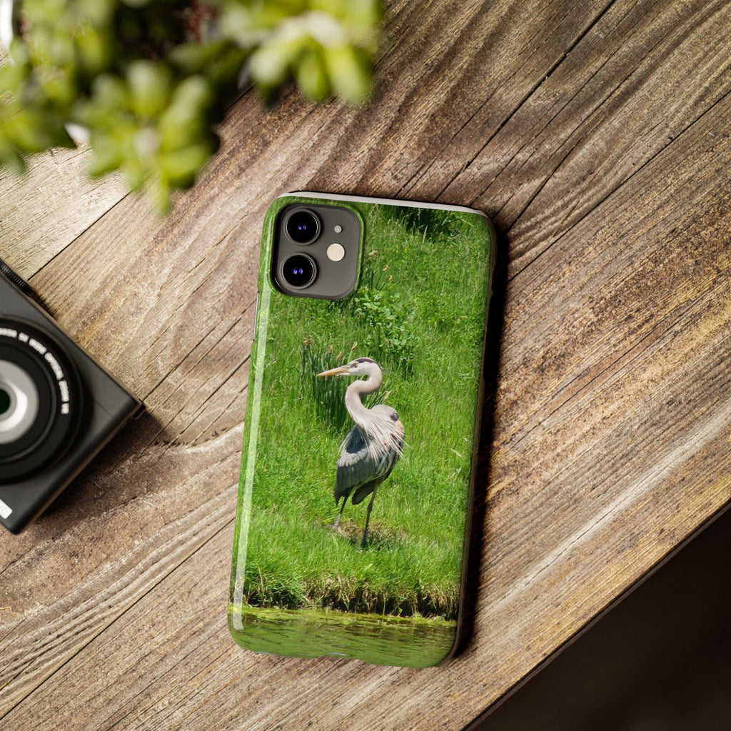 Great Blue Heron phone case | Slim Phone Cases