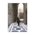 Stretched Canvas Wall Art – Historic Stone Alleyway Photography