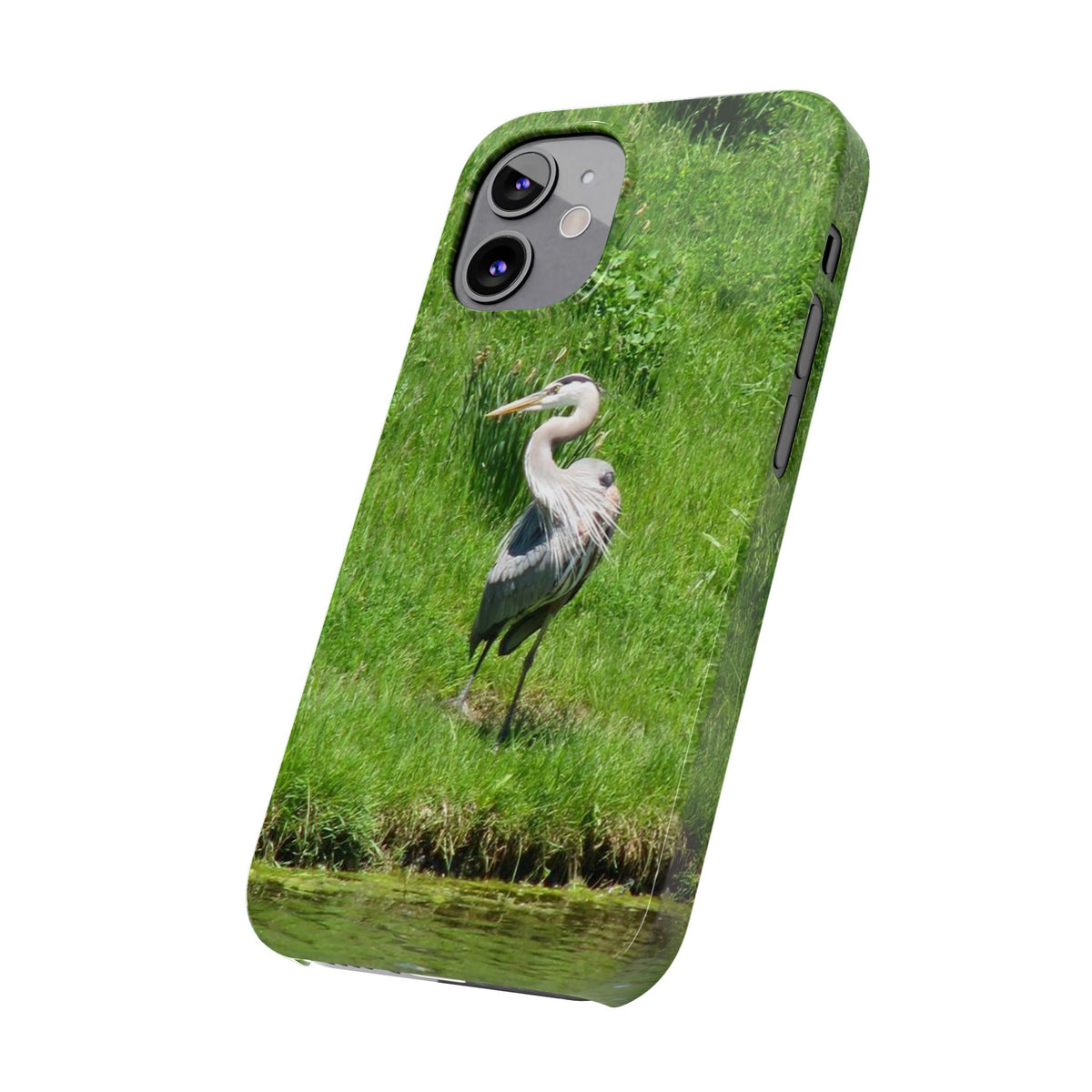 Great Blue Heron phone case | Slim Phone Cases