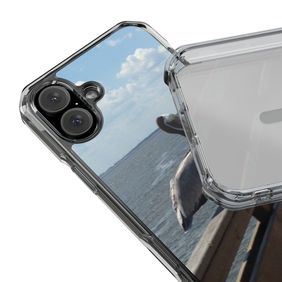 Pelican on Pier phone case | Clear Impact Case (USA)