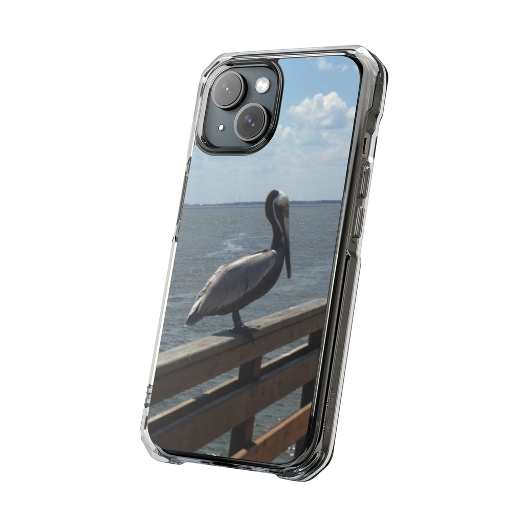 Pelican on Pier phone case | Clear Impact Case (USA)