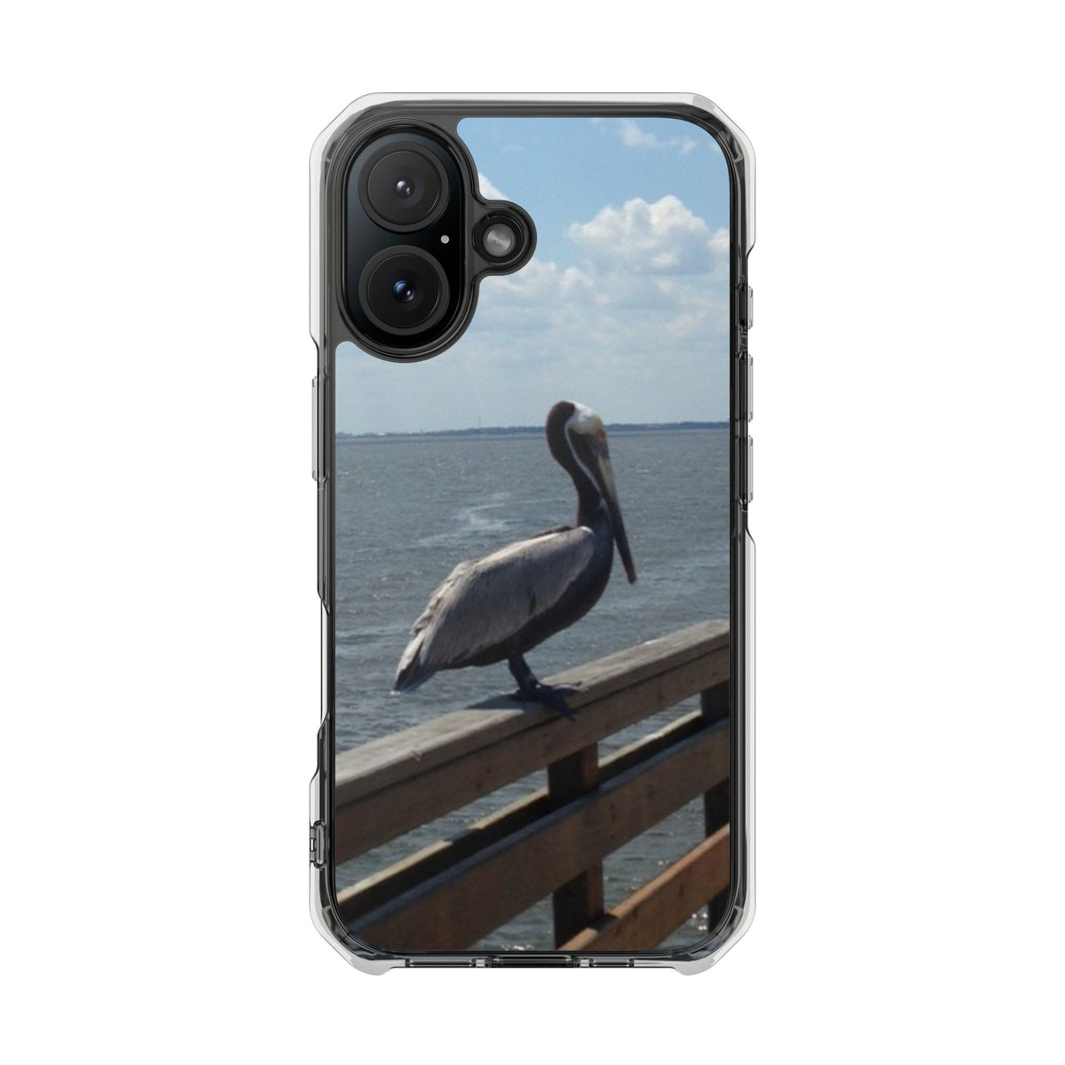 Pelican on Pier phone case | Clear Impact Case (USA)