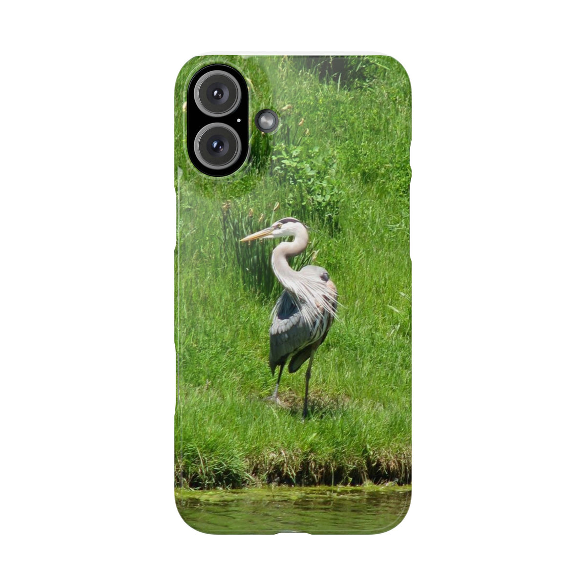 Great Blue Heron phone case | Slim Phone Cases