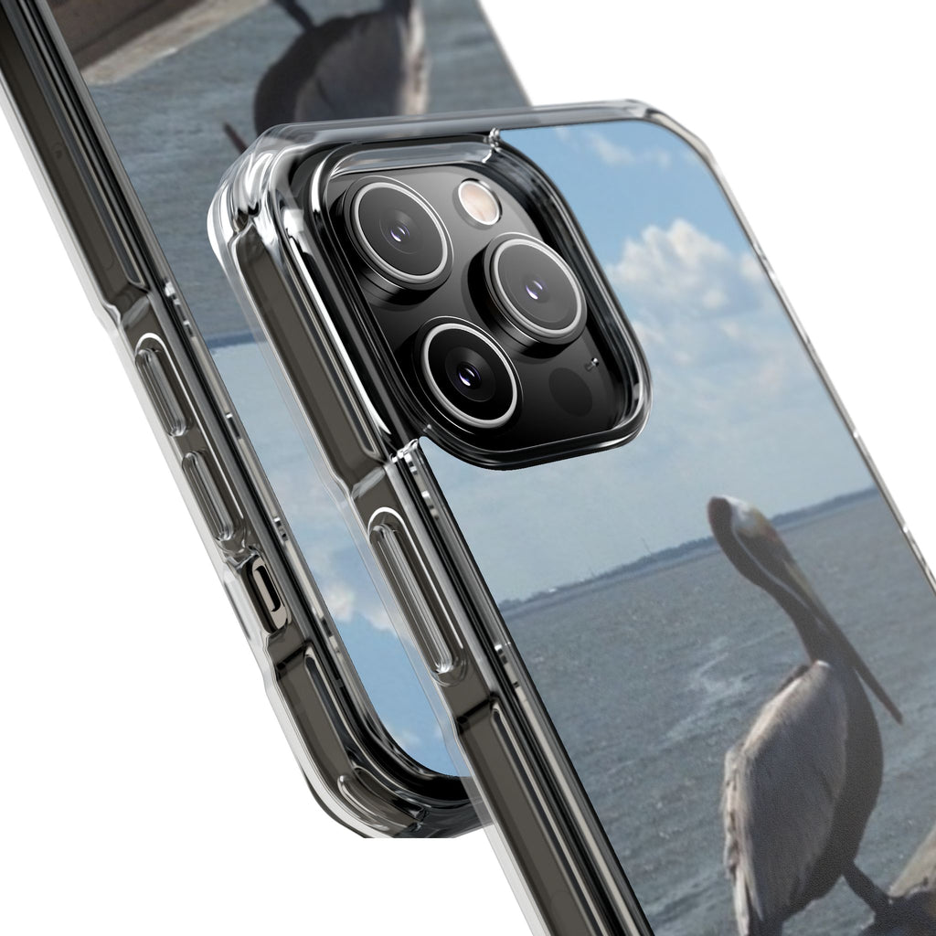 Pelican on Pier phone case | Clear Impact Case (USA)