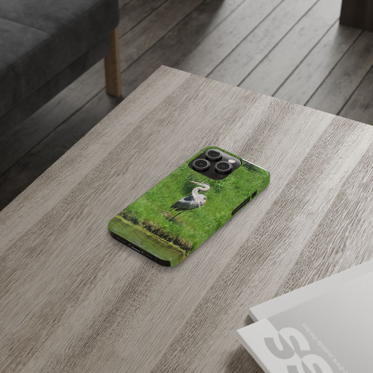Great Blue Heron phone case | Slim Phone Cases
