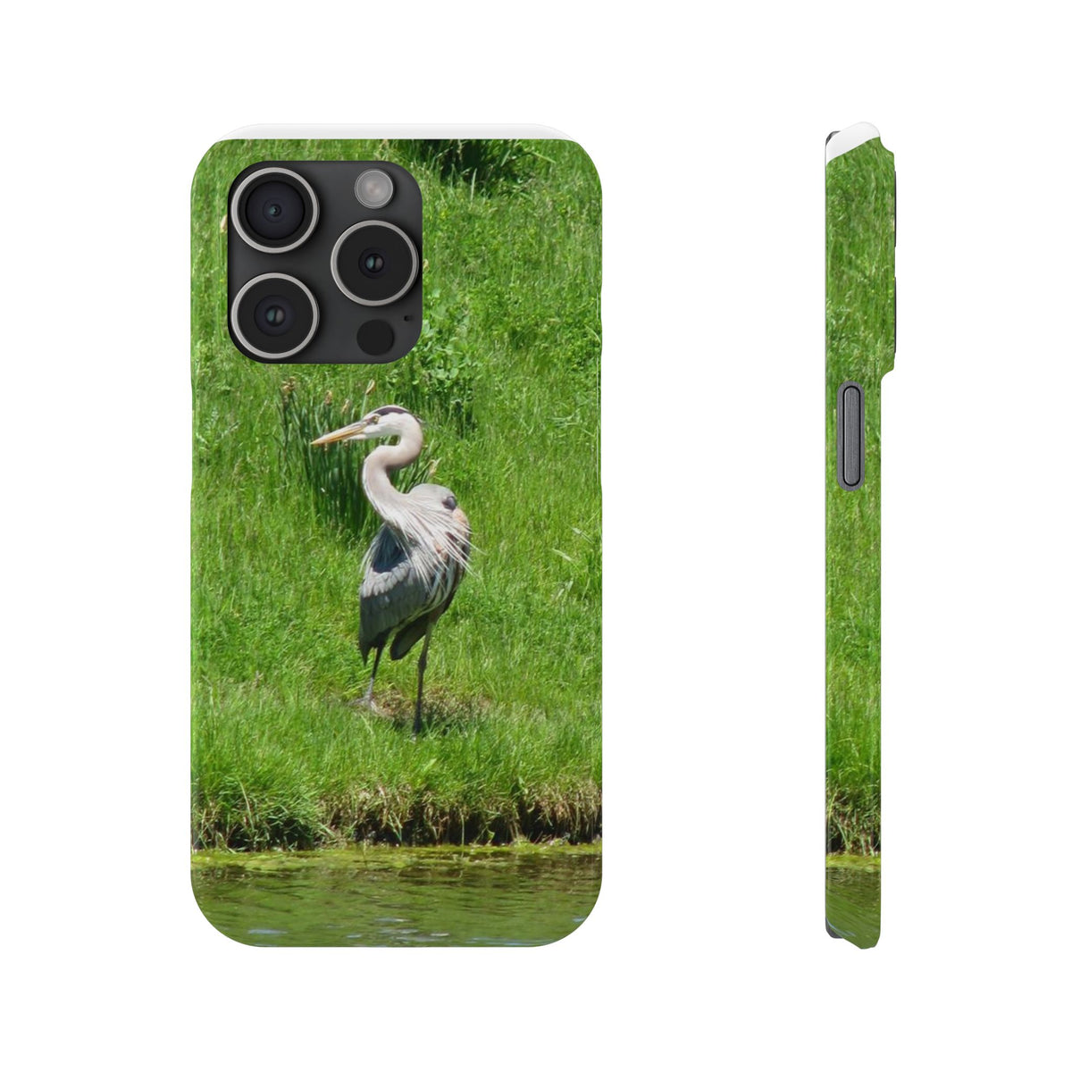 Great Blue Heron phone case | Slim Phone Cases