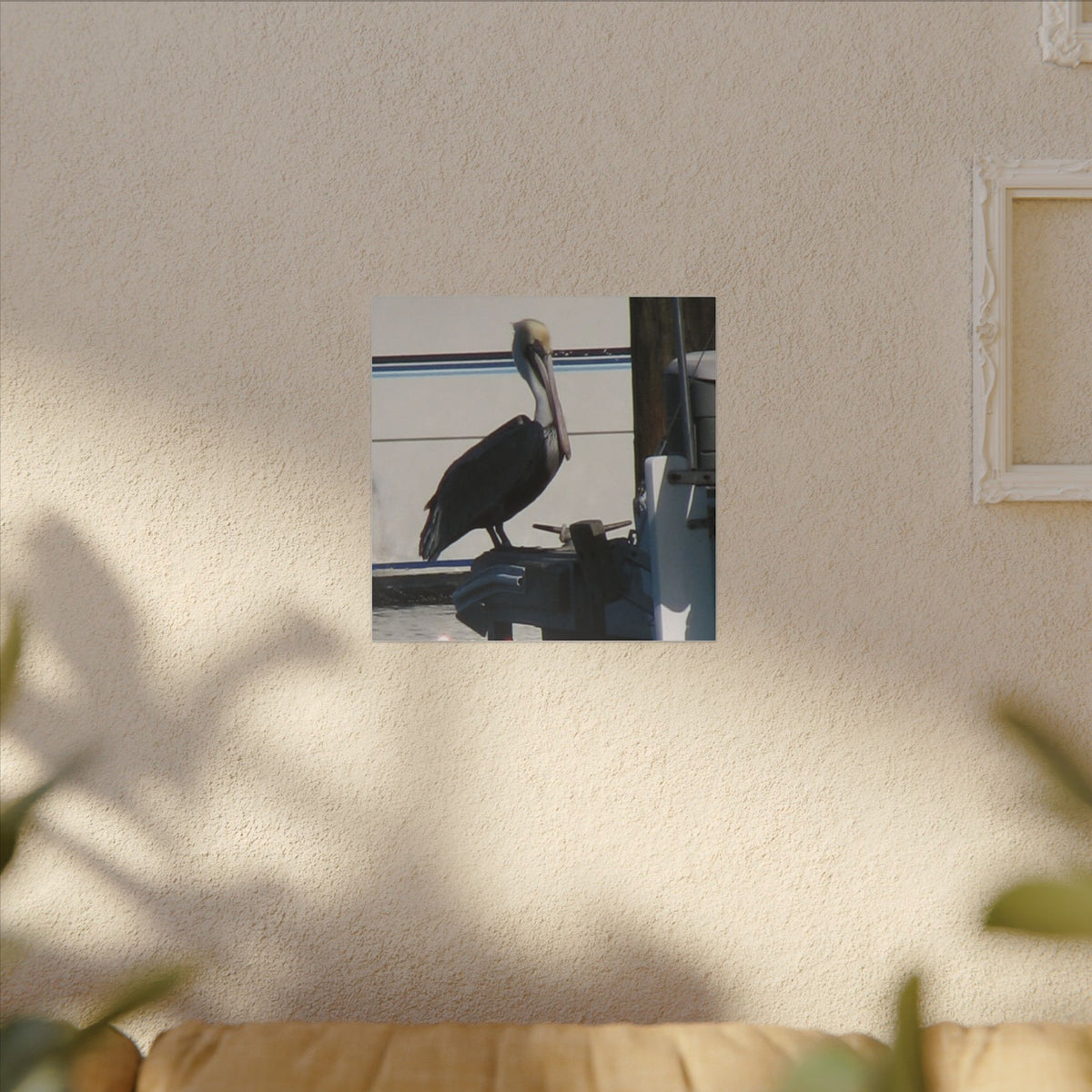 Pelican Coastal Wildlife Matte Canvas Wall Art