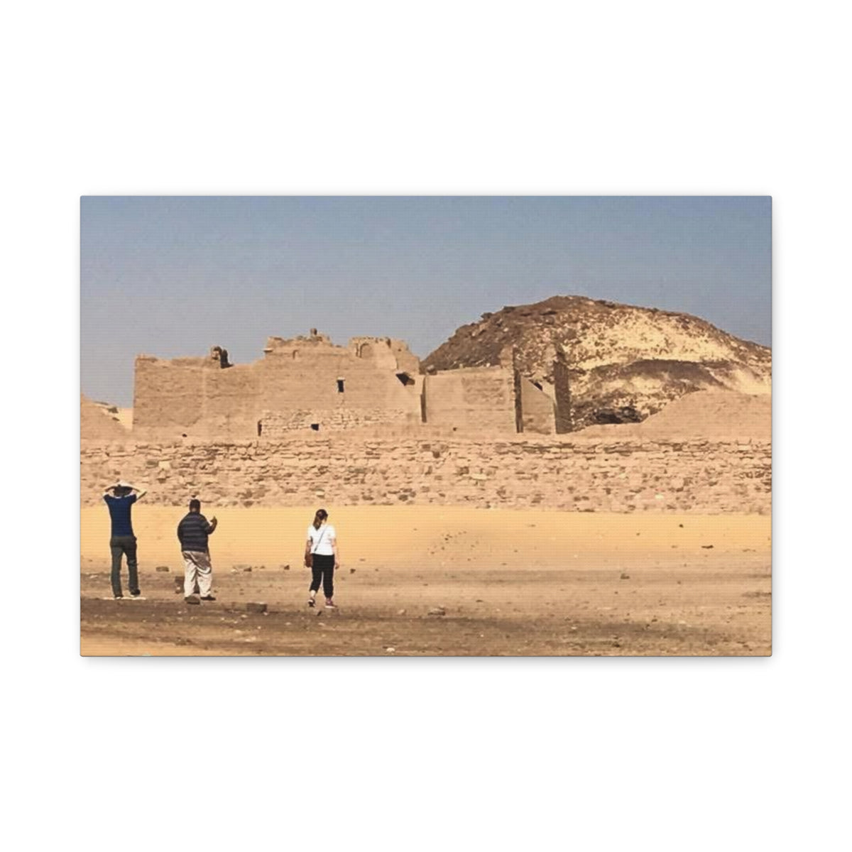 Desert Ruins Canvas