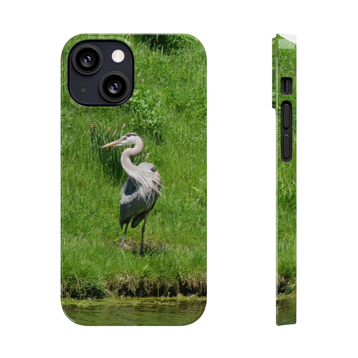 Great Blue Heron phone case | Slim Phone Cases