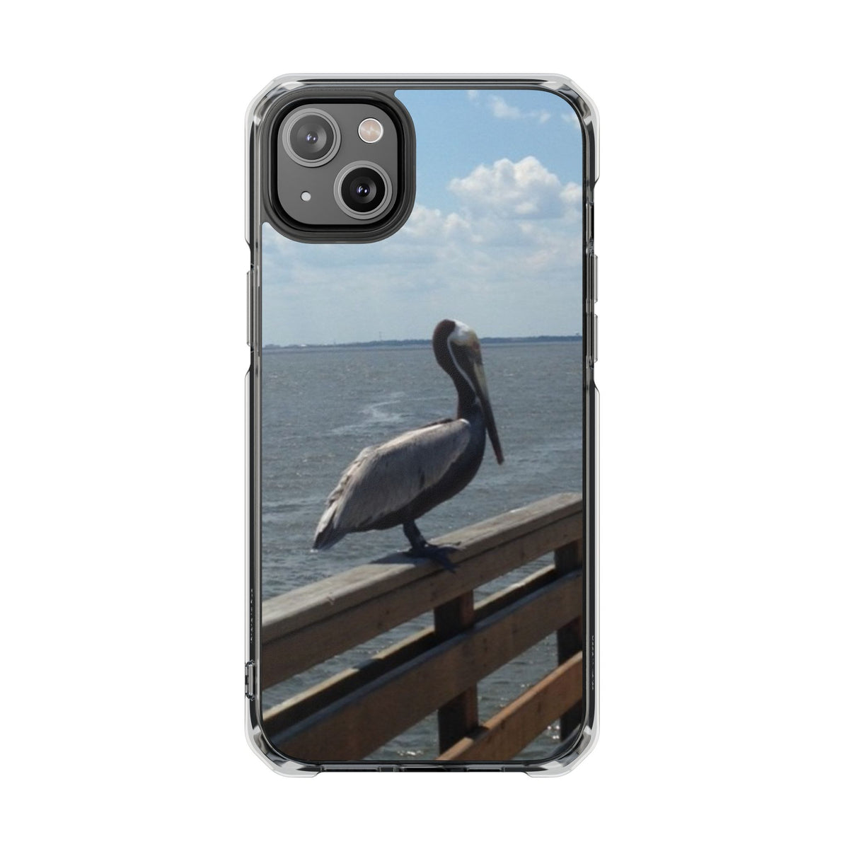 Pelican on Pier phone case | Clear Impact Case (USA)