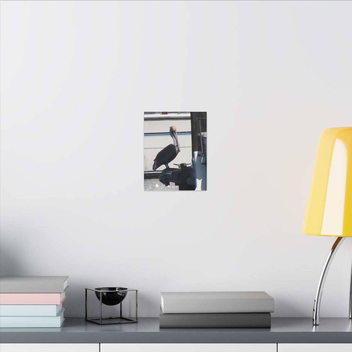 Pelican Coastal Wildlife Matte Canvas Wall Art