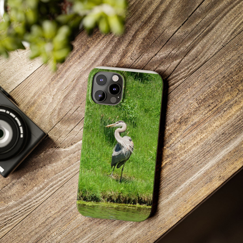 Great Blue Heron phone case | Slim Phone Cases