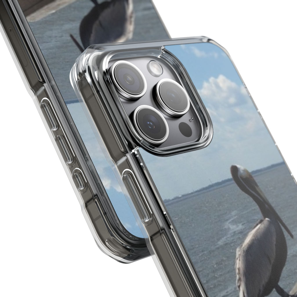 Pelican on Pier phone case | Clear Impact Case (USA)