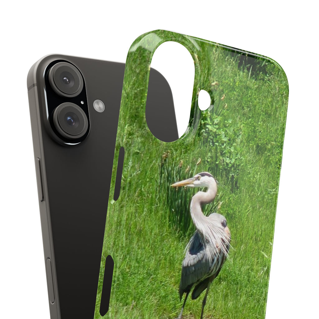 Great Blue Heron phone case | Slim Phone Cases