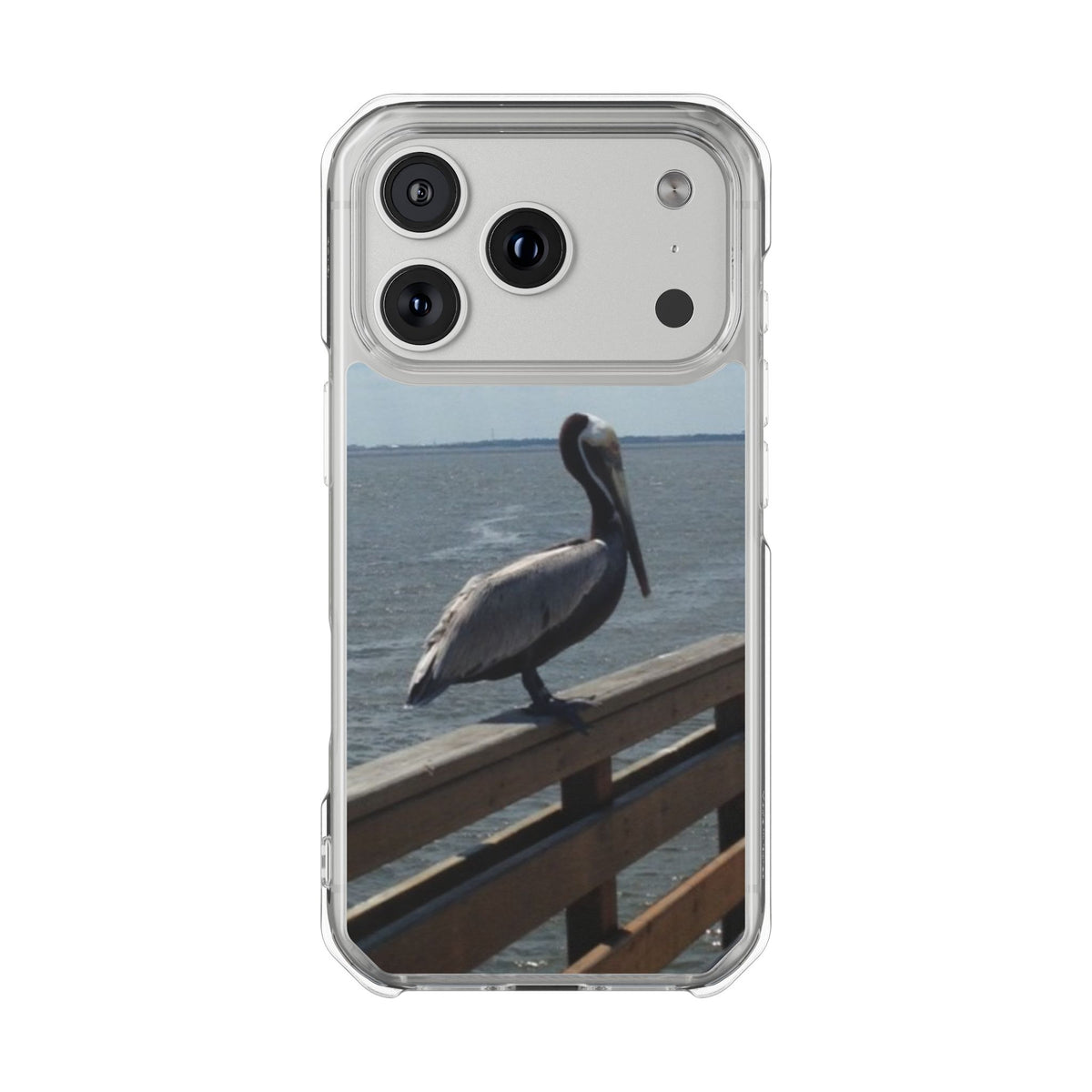 Pelican on Pier phone case | Clear Impact Case (USA)