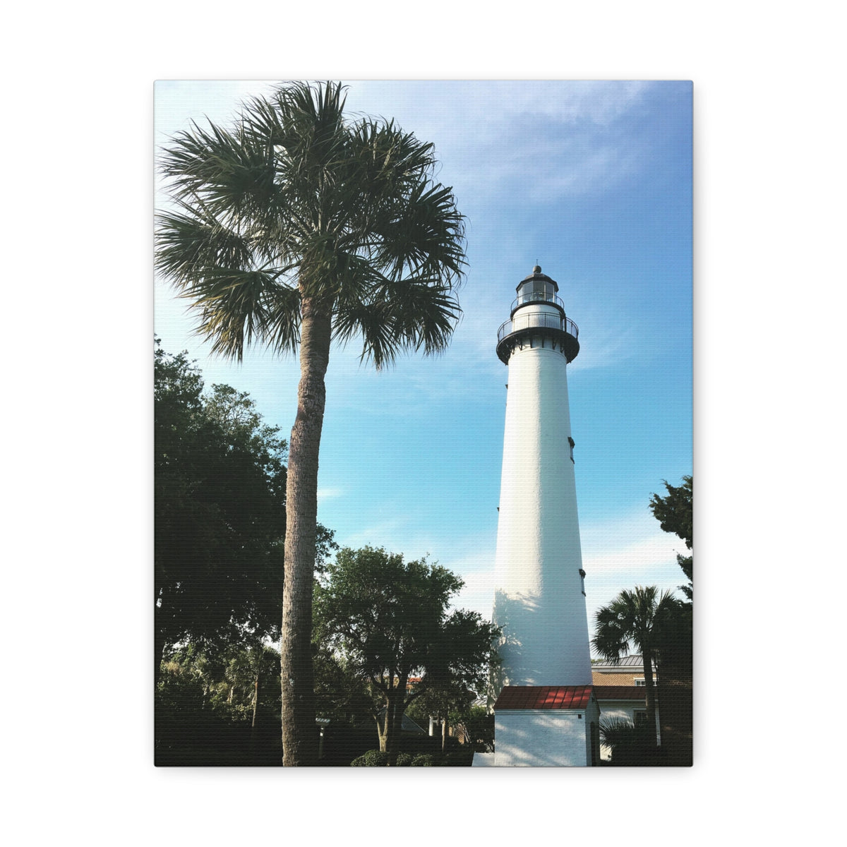 Coastal Lighthouse Photo Canvas Wall Art