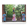 Korean Royal Guard Ceremony Matte Canvas