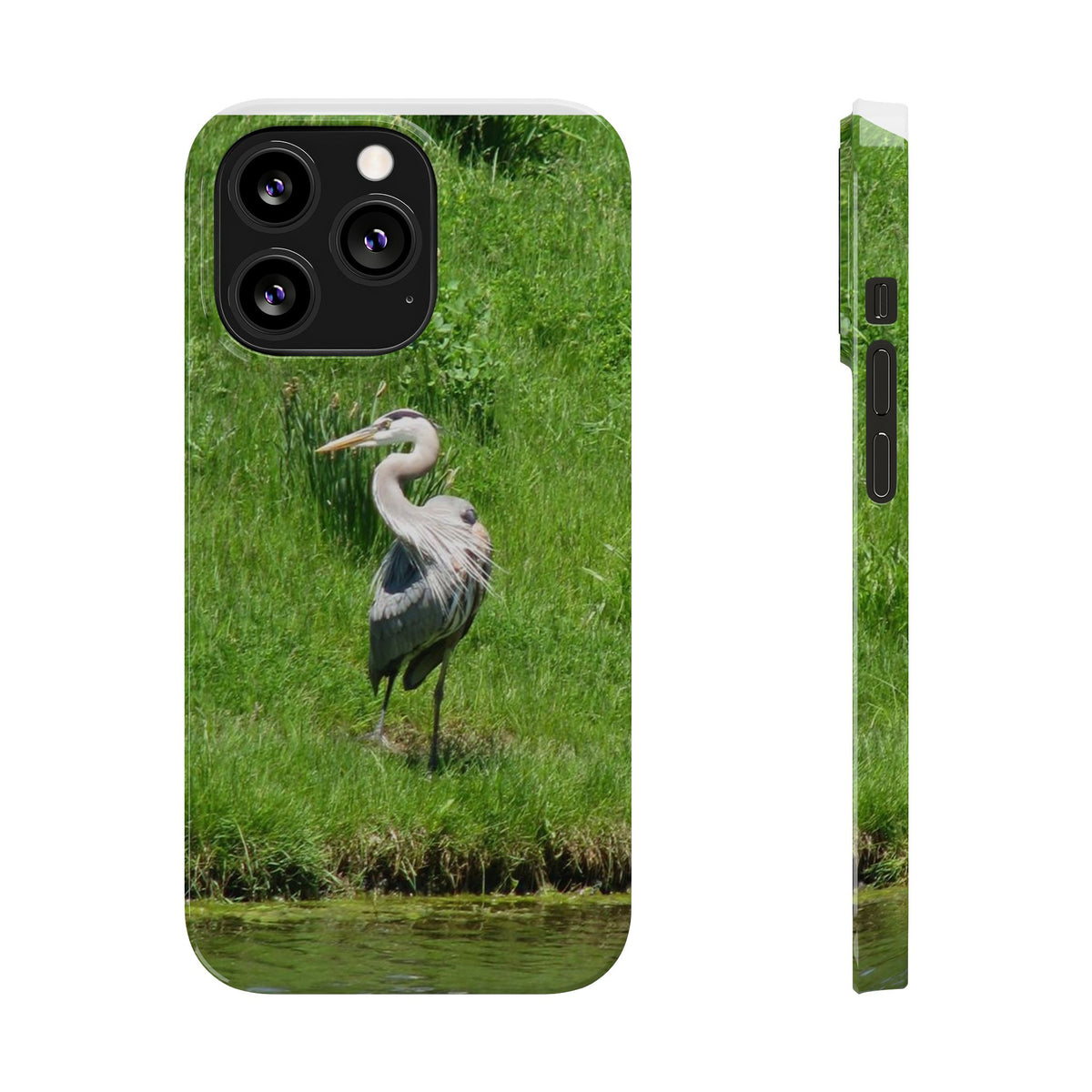 Great Blue Heron phone case | Slim Phone Cases