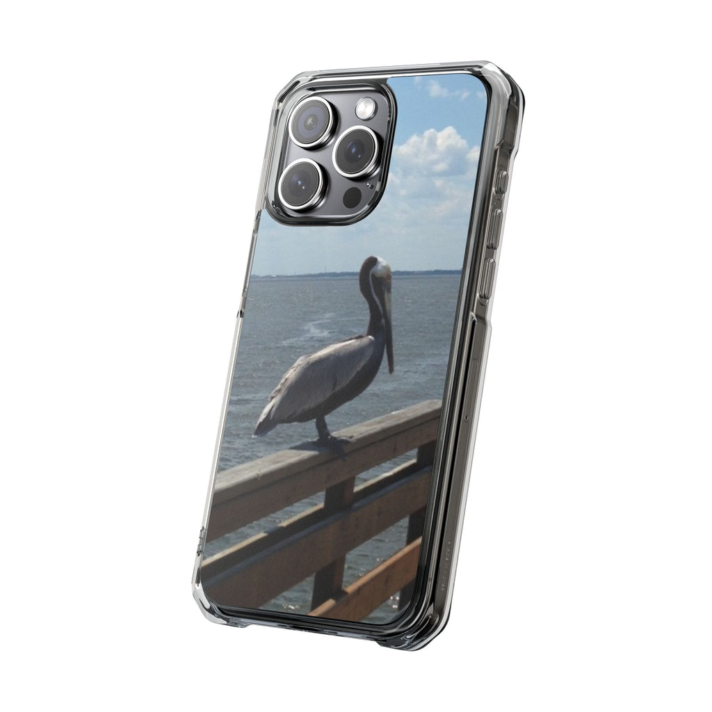 Pelican on Pier phone case | Clear Impact Case (USA)