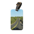 Scenic Open Road Photo Luggage Tag | Highway Travel ID Tag