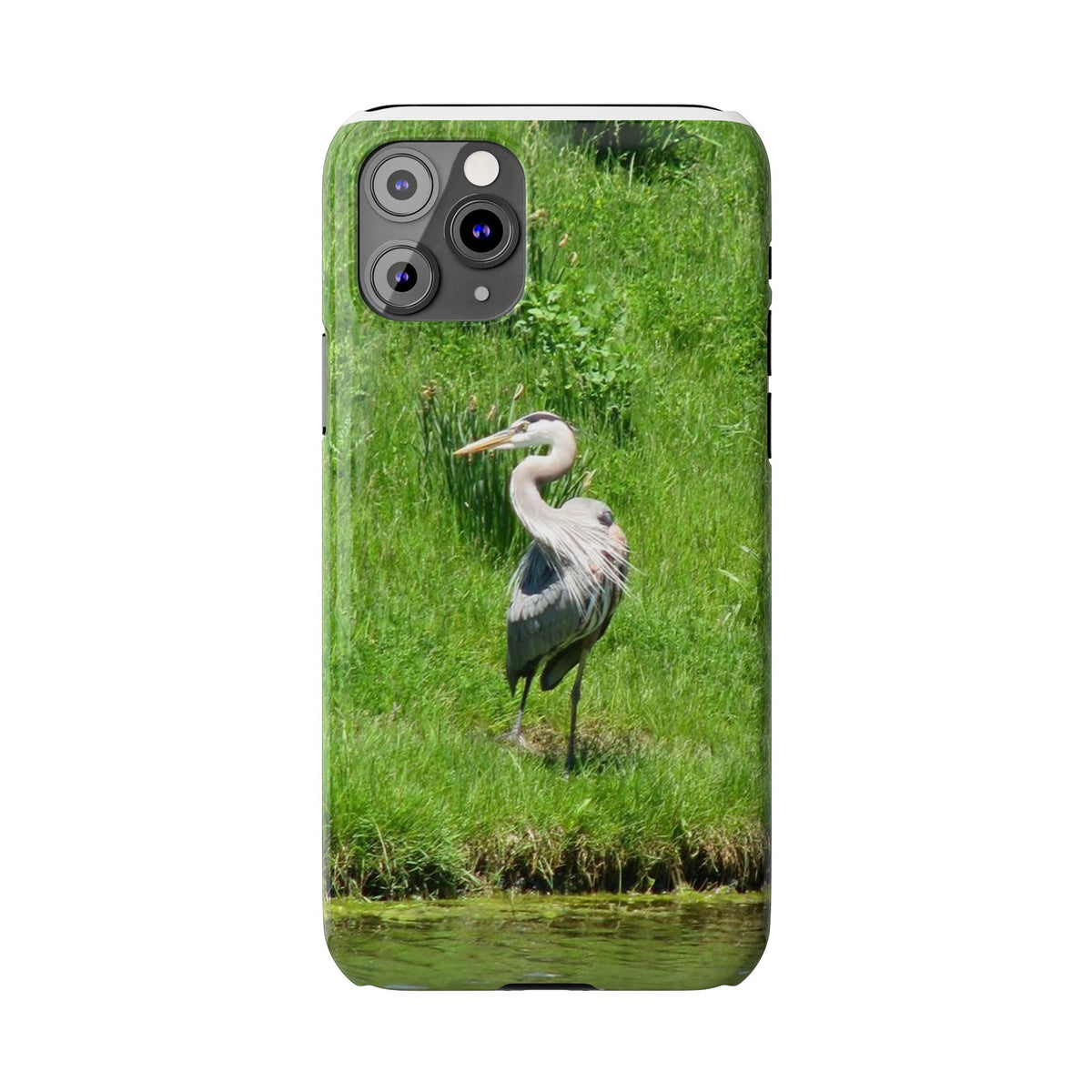 Great Blue Heron phone case | Slim Phone Cases