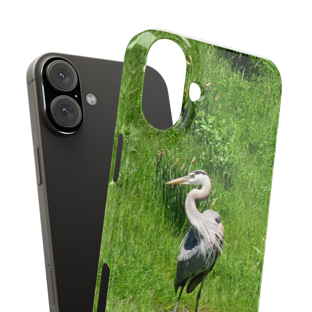 Great Blue Heron phone case | Slim Phone Cases