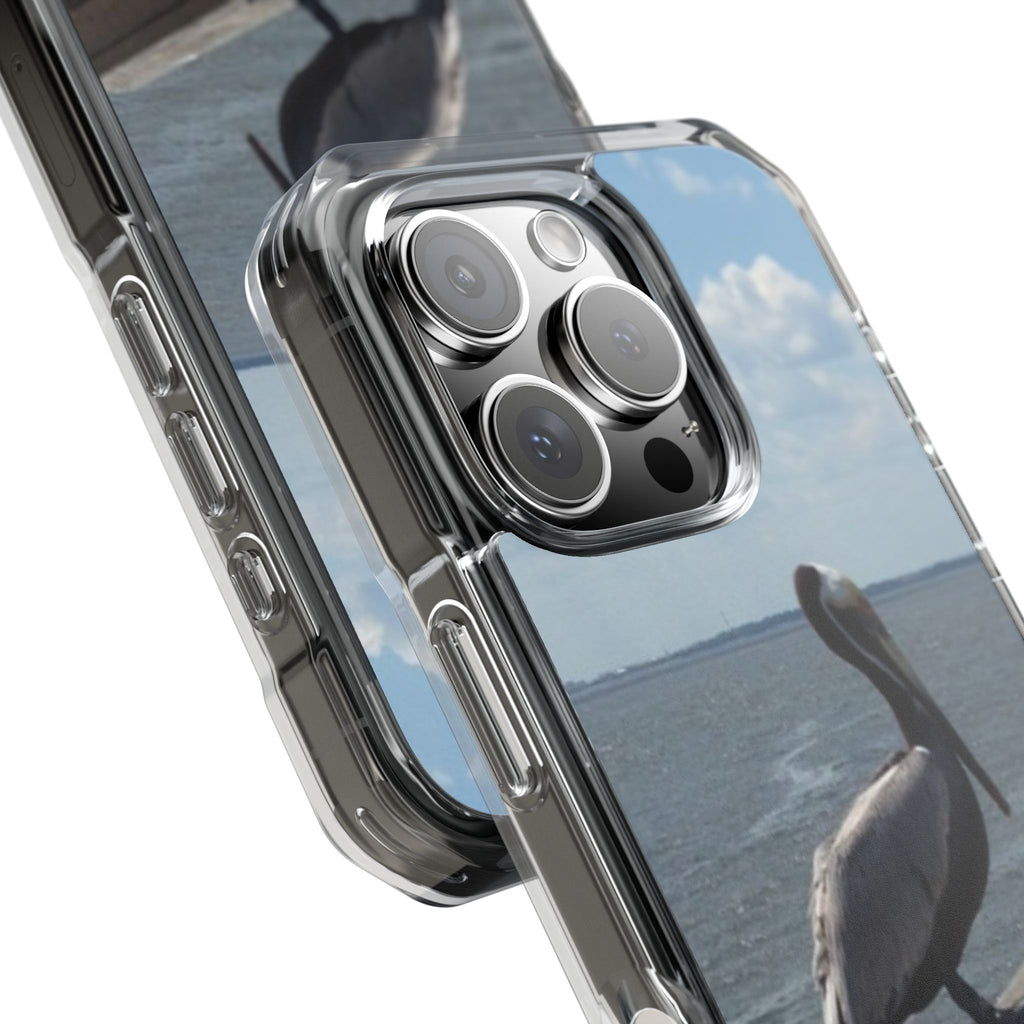 Pelican on Pier phone case | Clear Impact Case (USA)