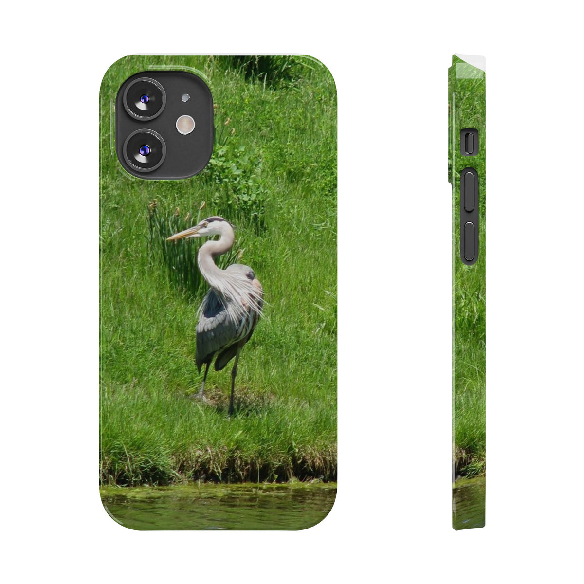 Great Blue Heron phone case | Slim Phone Cases