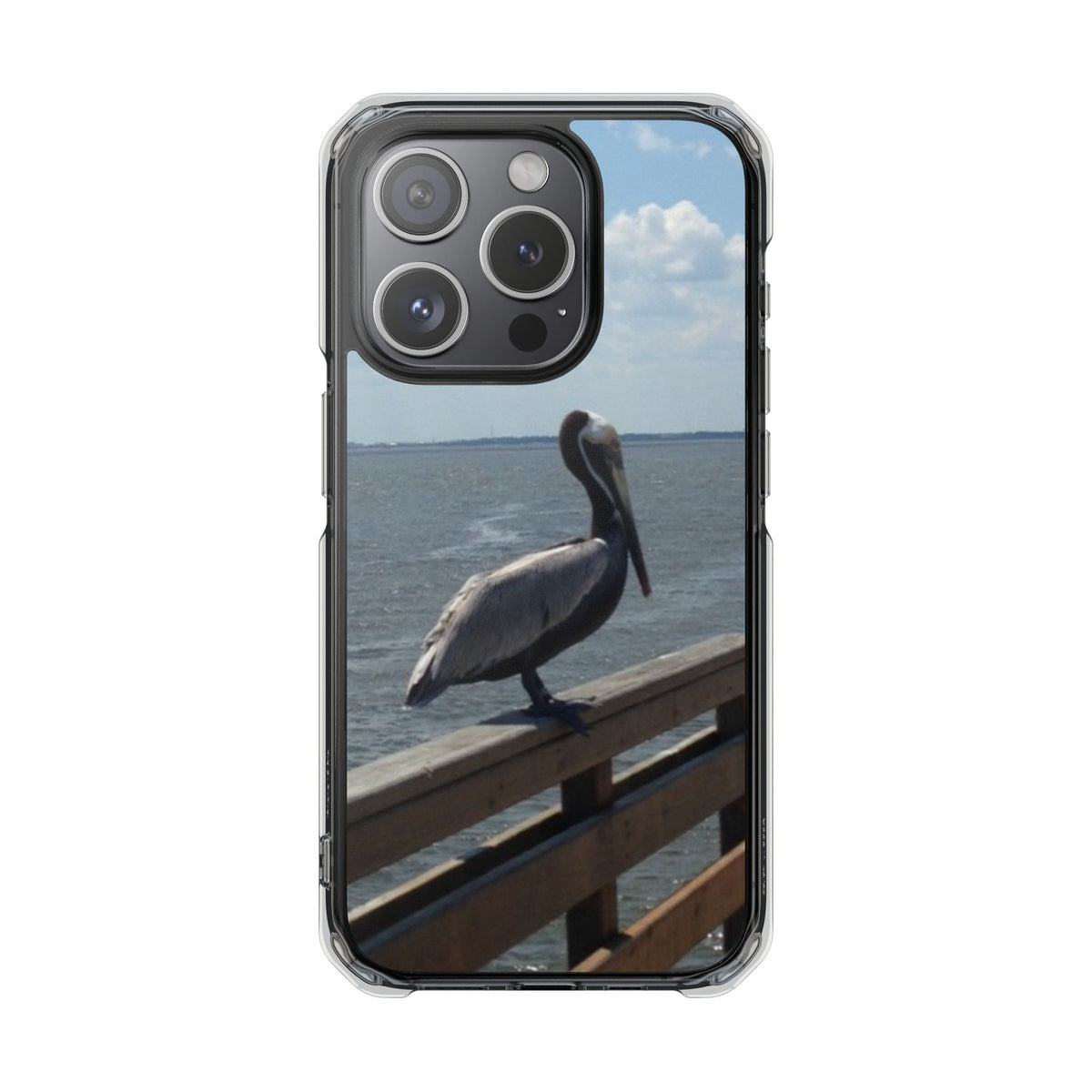 Pelican on Pier phone case | Clear Impact Case (USA)