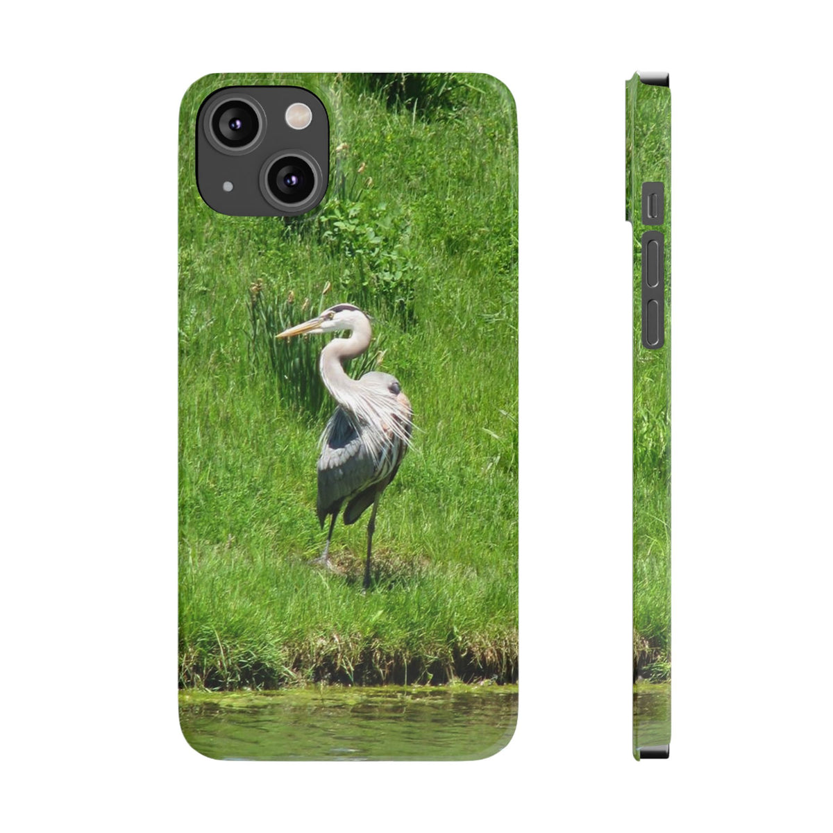 Great Blue Heron phone case | Slim Phone Cases
