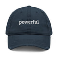 Powerful Distressed Dad Hat